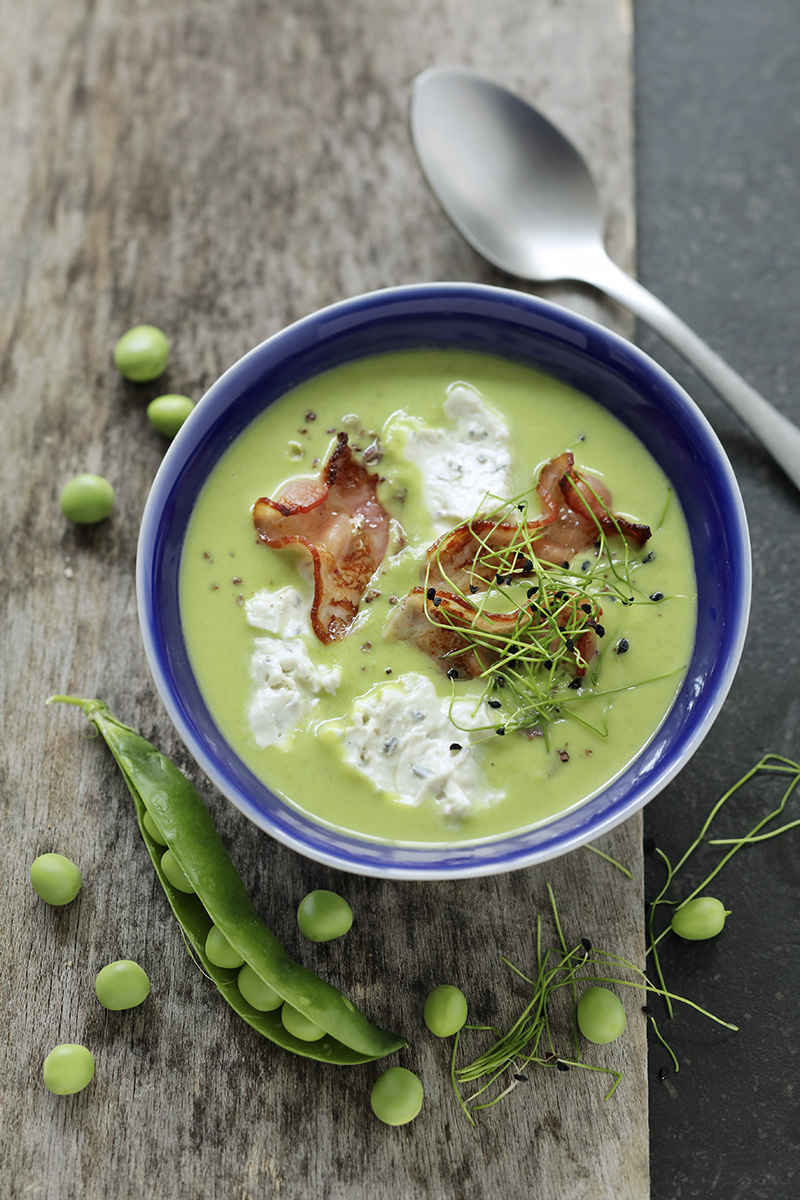 Velouté petits pois Saint Agur Frais Plaisir