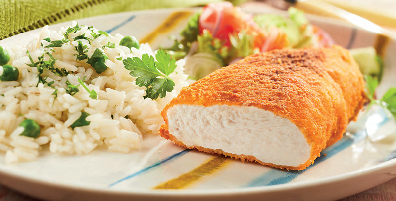 Assiette Pané Végétal 