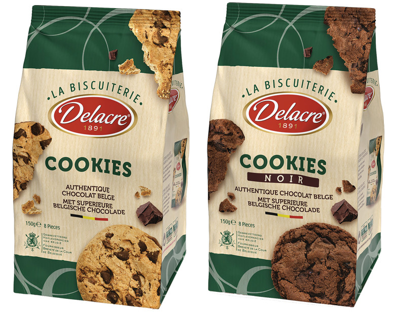 Delacre Cookies et Cookies Noir 