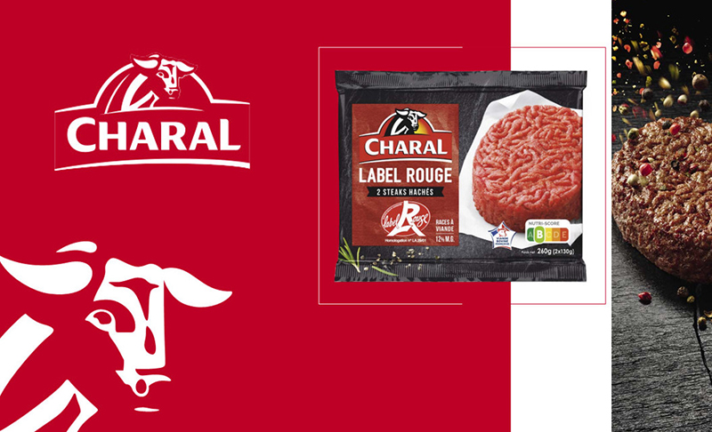 Le steak haché Charal se met aux couleurs du Label Rouge