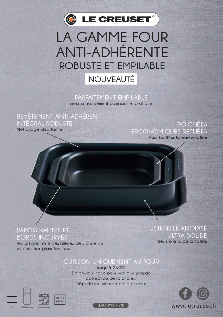 Gamme four Anti-adhérente 