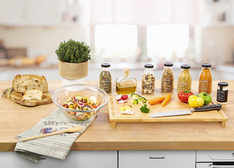 Guy Demarle Gourmandises® La nouvelle gamme d’épicerie qui ajoute du pep’s dans les recettes !