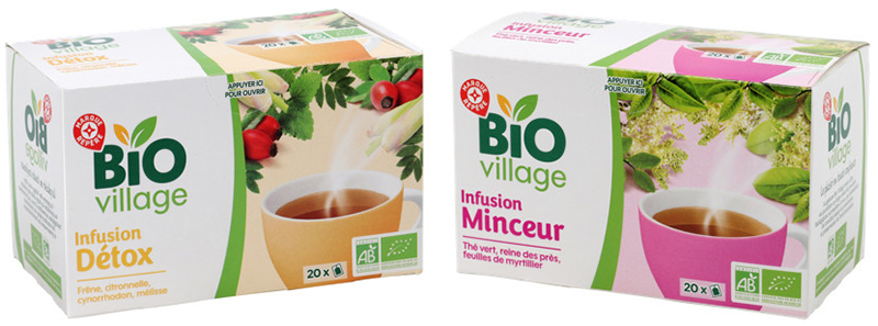 Bio Village Infusions détox-minceur 