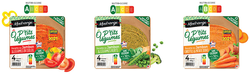 Jambons O P’ tits légumes