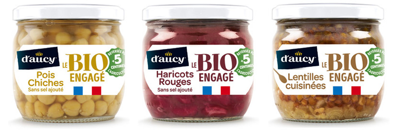 Pois chiches-Haricots rouges-Lentilles cuisinées-BIO ENGAGÉ