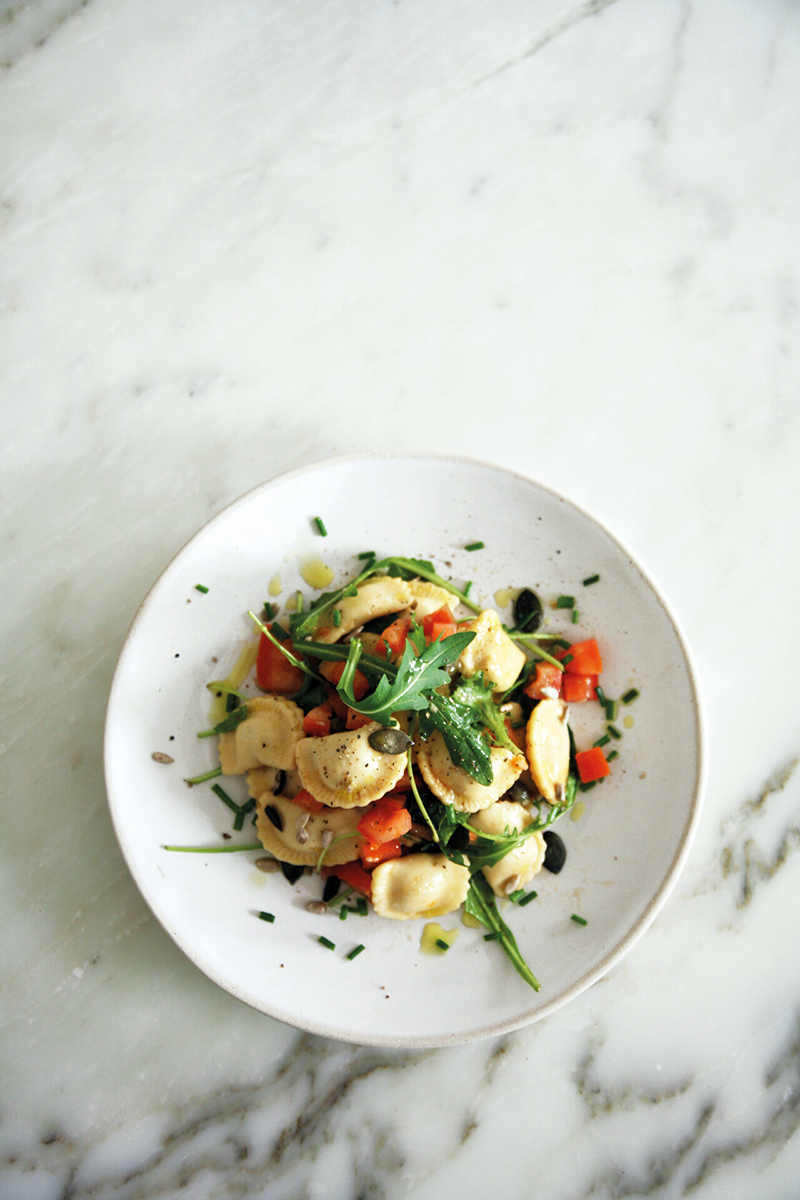 Salade de raviolis