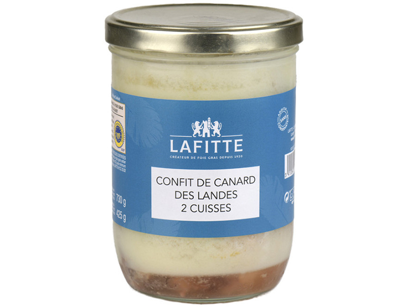 Cuisses de Confit de Canard des Landes Maison LAFITTE