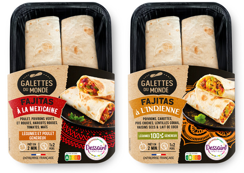 Dessaint Traiteur Fajitas Mexicaine Indienne 