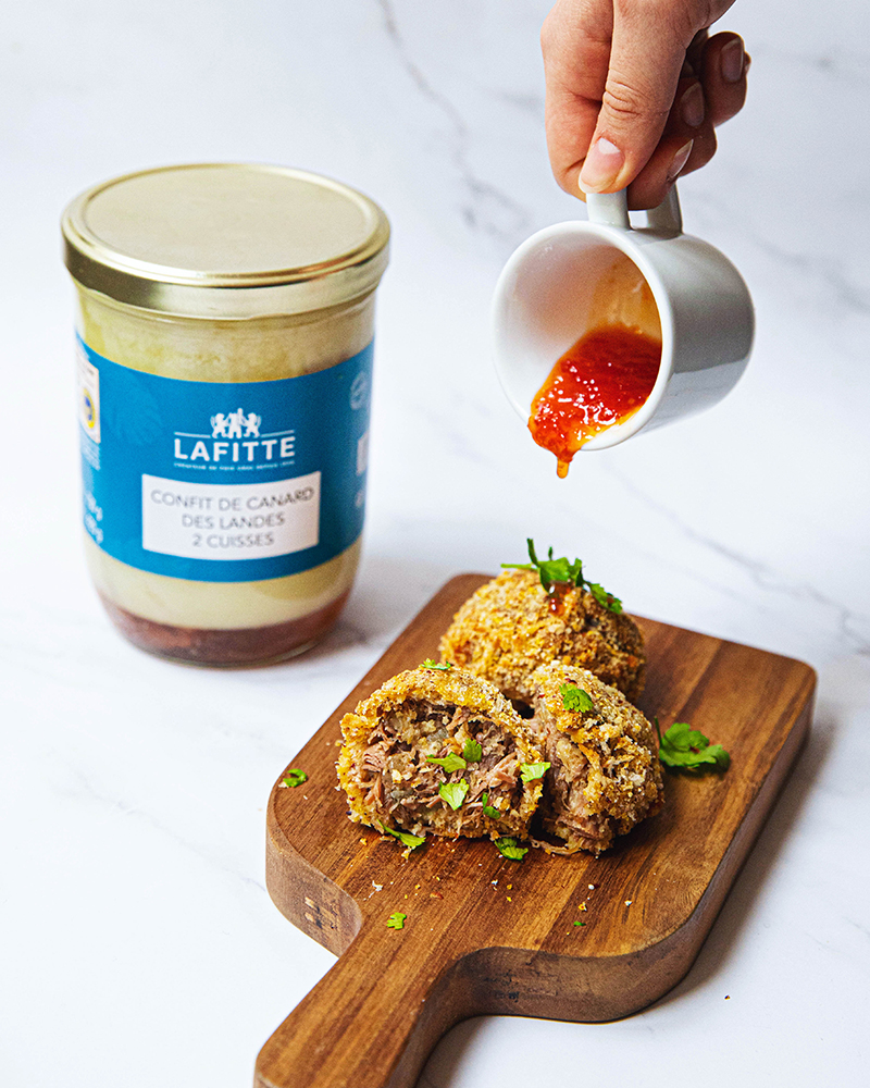 Korokke confit de canard