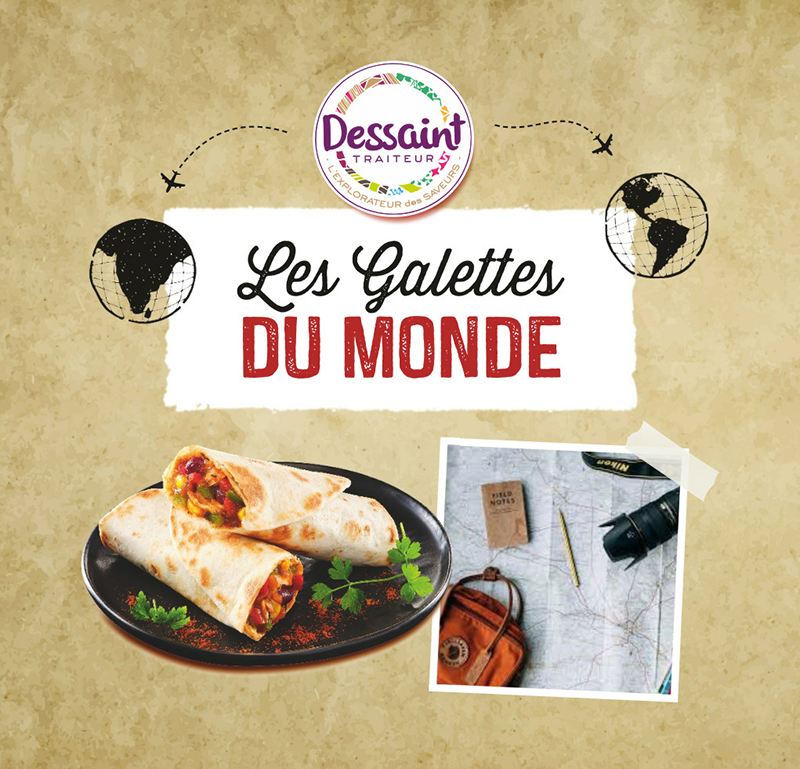 Dessaint Traiteur Les galettes du monde 