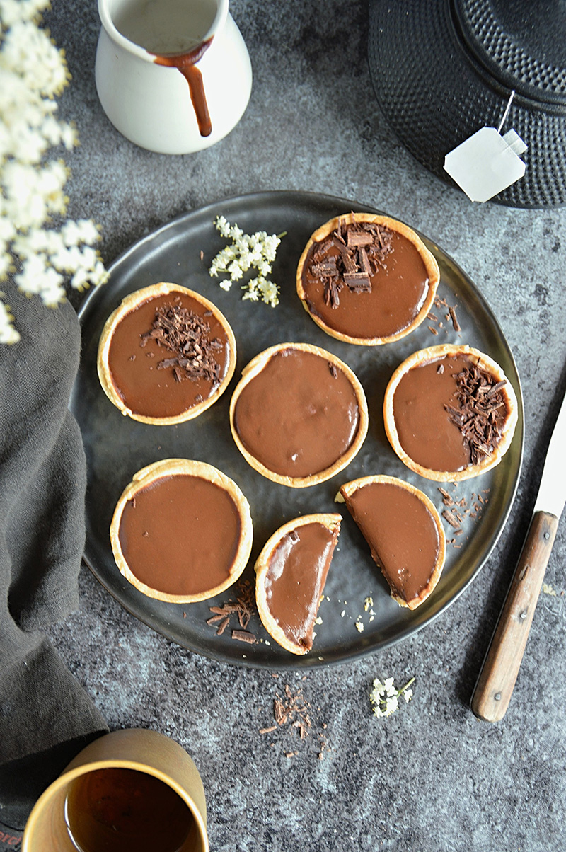 Mini tartelettes chocolat