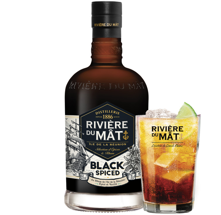 Cocktail RIVIÈRE DU MÂT Black Spiced 