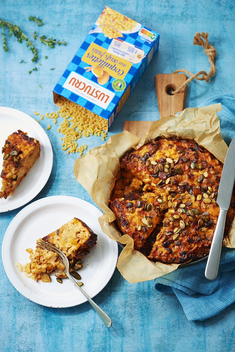 Tarte du sud coquillettes