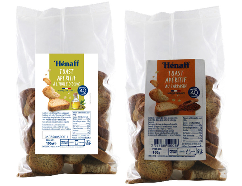Hénaff Toasts apéritifs 
