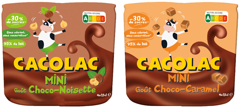 Cacolac Mini Choco–Noisette–Caramel
