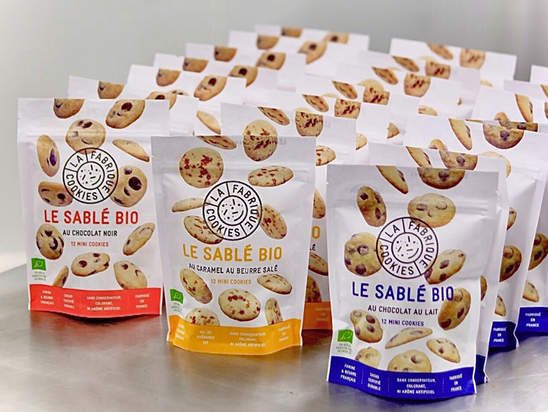 Les sablés Bio de La Fabrique Cookies