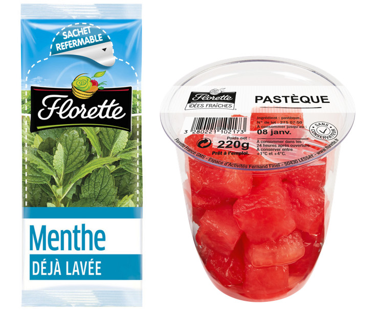 Florette Menthe pastèque 