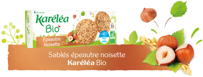 Sablés épeautre noisette