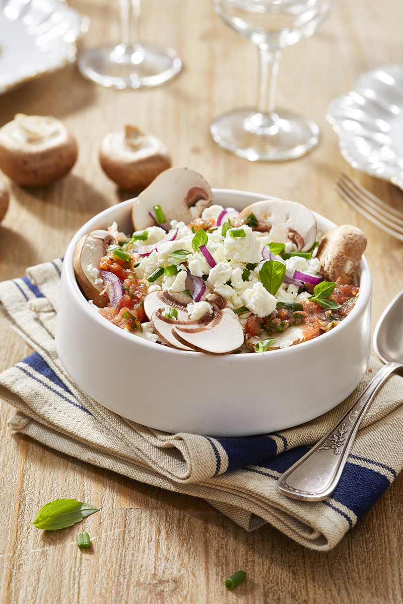 Salade Grecque Champignons LOU