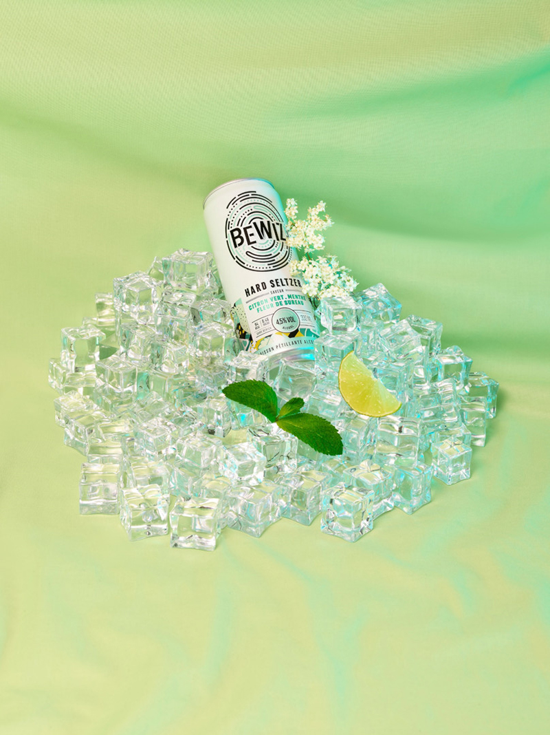 Citron vert menthe fleur de sureau BEWIZ 