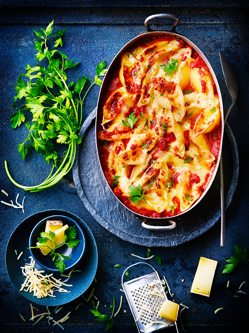 Conchiglioni farcis fromages
