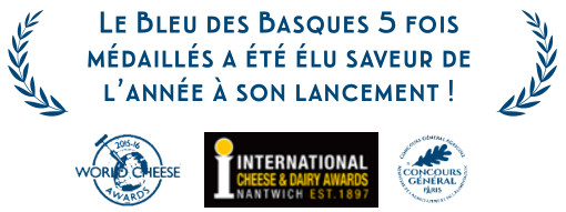 Médailles Bleu des Basques 