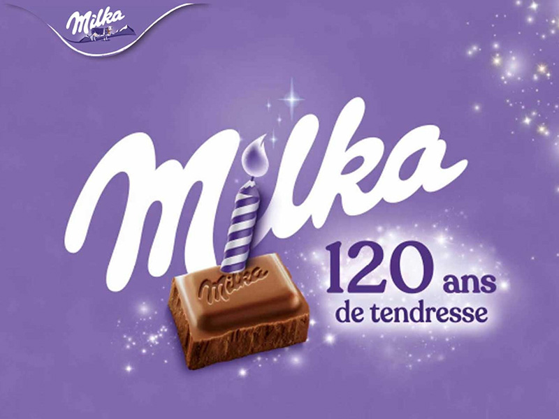 120ans de tendresse Milka 