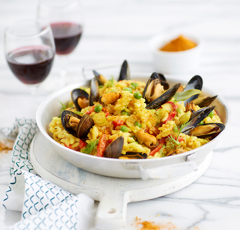 Moules à l’Espagnole épices du soleil