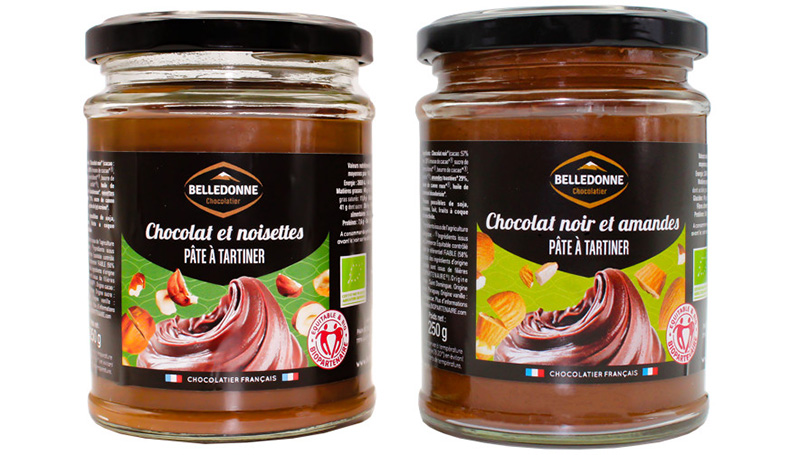 Belledonne Pâtes à tartiner Bio 