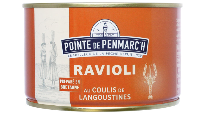 Pointe de Penmarc’h Ravioli au coulis de langoustines 