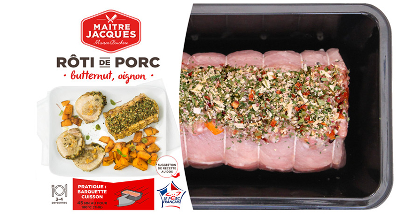 RÔTI DE PORC butternut & oignon