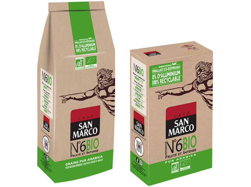 BIO en grains et moulu San Marco 