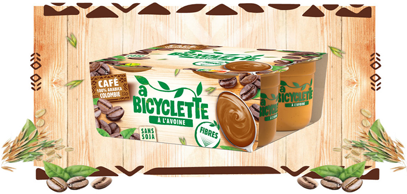 A Bicyclette café 100% Arabica de Colombie