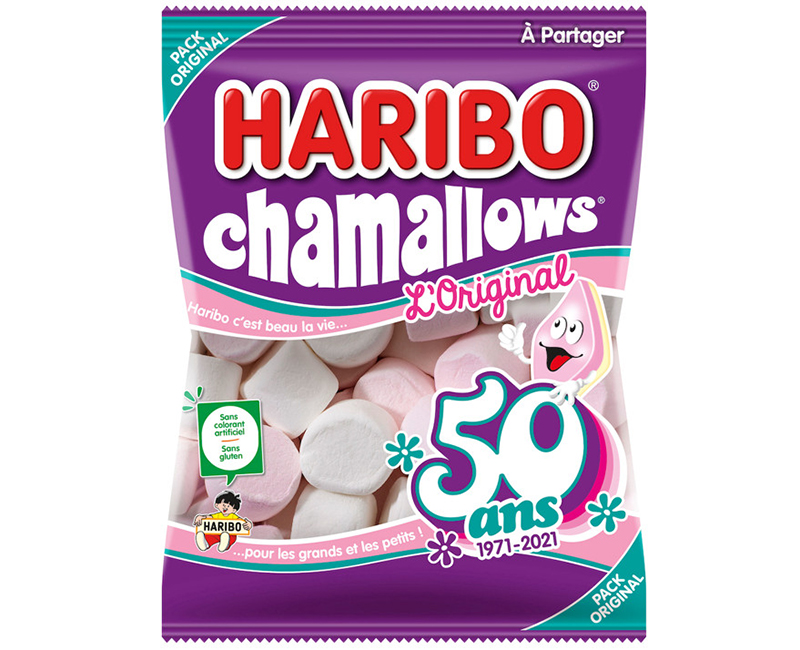Édition Limitée 50 ans Chamallows Haribo 