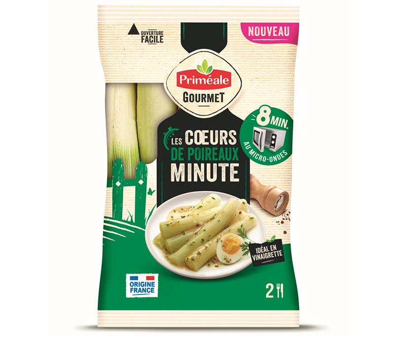 Priméale Cœurs de poireaux minute 