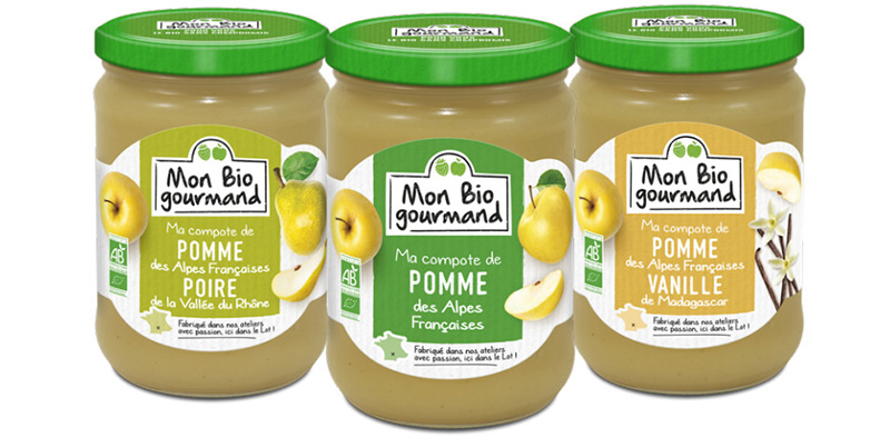 Mon Bio gourmand, compotes