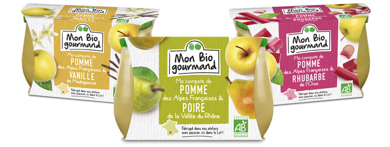 Compotes Mon Bio Gourmand