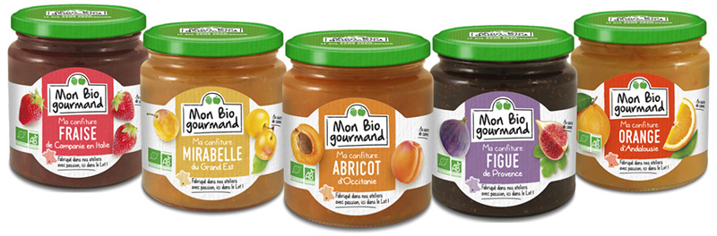 Confitures Mon Bio Gourmand