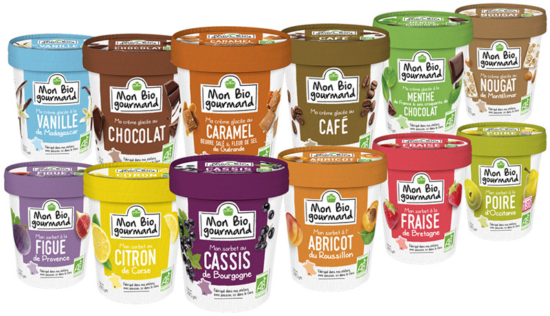 Mon Bio gourmand, glaces