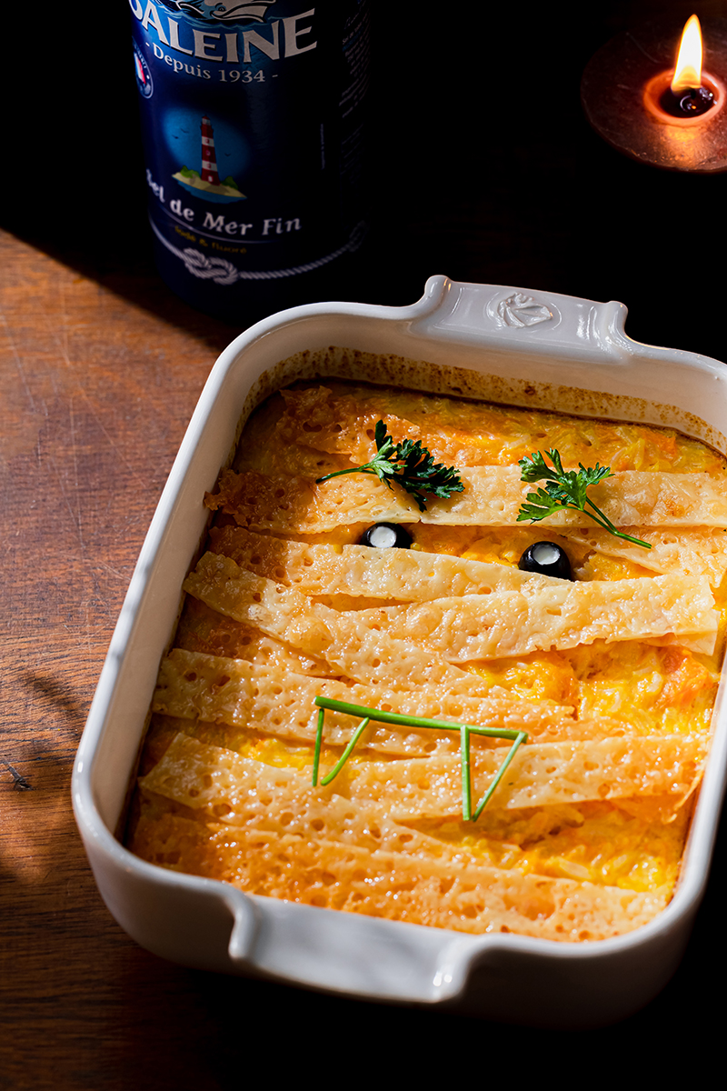 Gratin de potimarron au Comté
