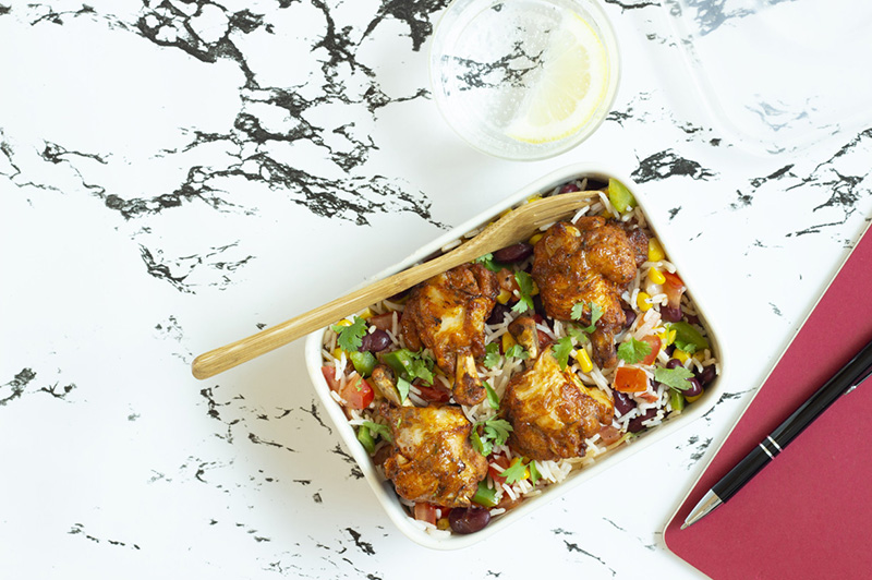 Lunch Box CoQ’Ailes riz à la mexicaine