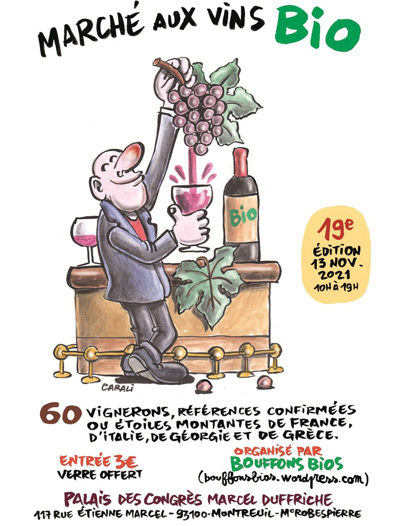 Marché des Vins Bio de Montreuil 2021