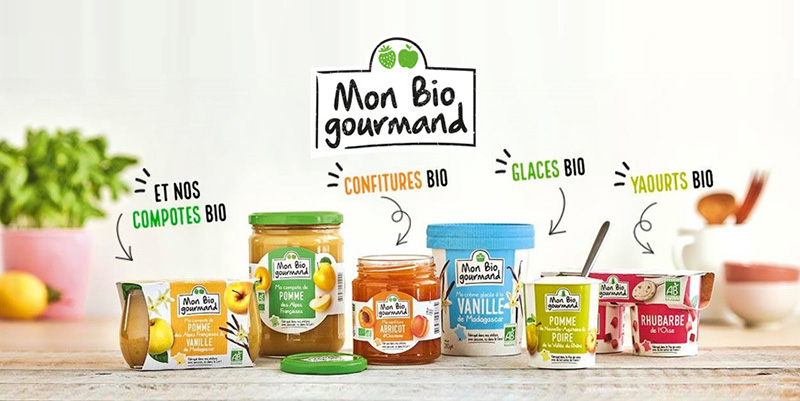 Mon Bio gourmand, gamme