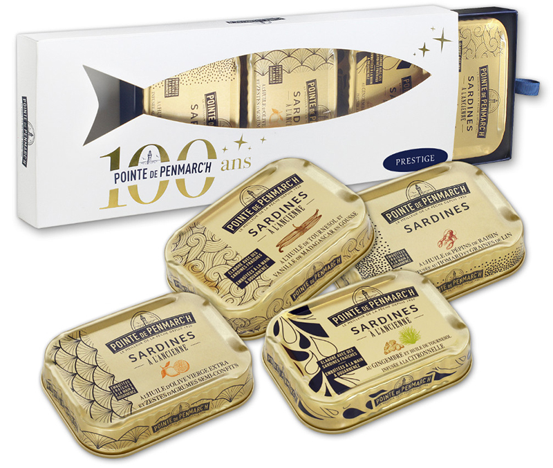 Pointe de Penmarc’h Coffret Prestiges « sardines » 