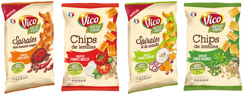 Gamme snacks Natur’ & Bon