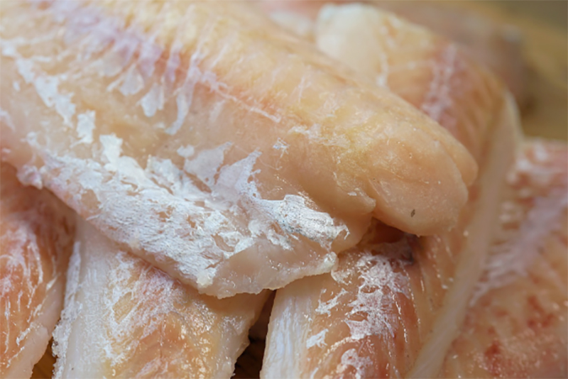 Gourmet poisson filet cru frais