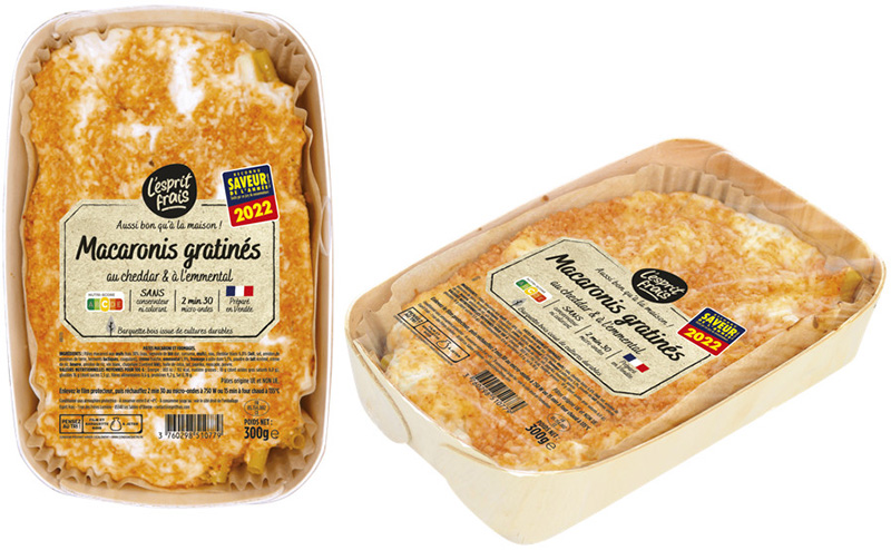 Macaronis gratinés L'Esprit Frais