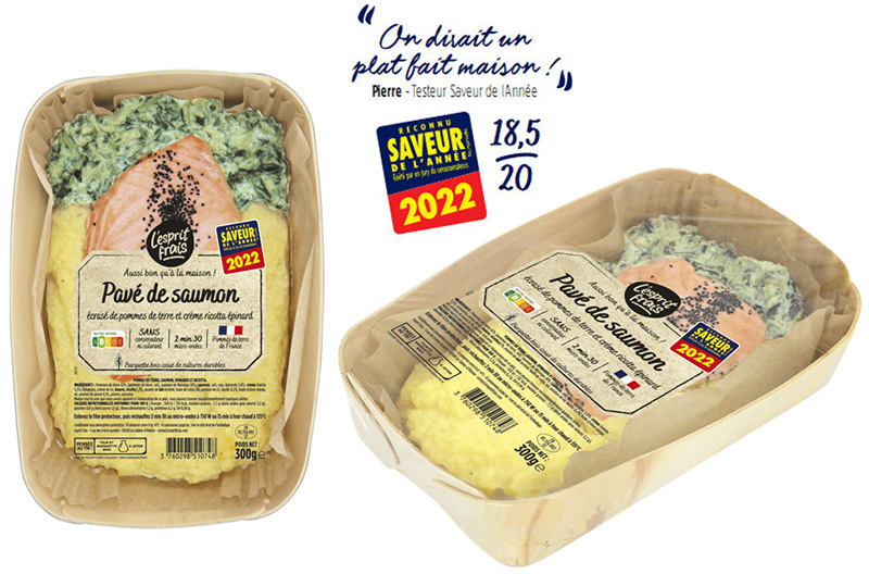Pave de saumon L'Esprit Frais