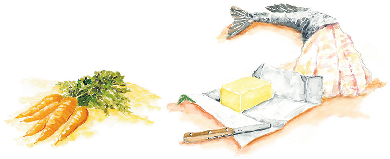 “Petits plats mijotés” Illustrations
