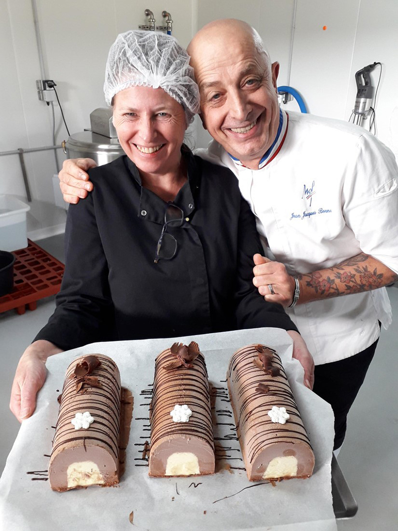 Jean Jacques Borne MOF et Nathalie Brégère